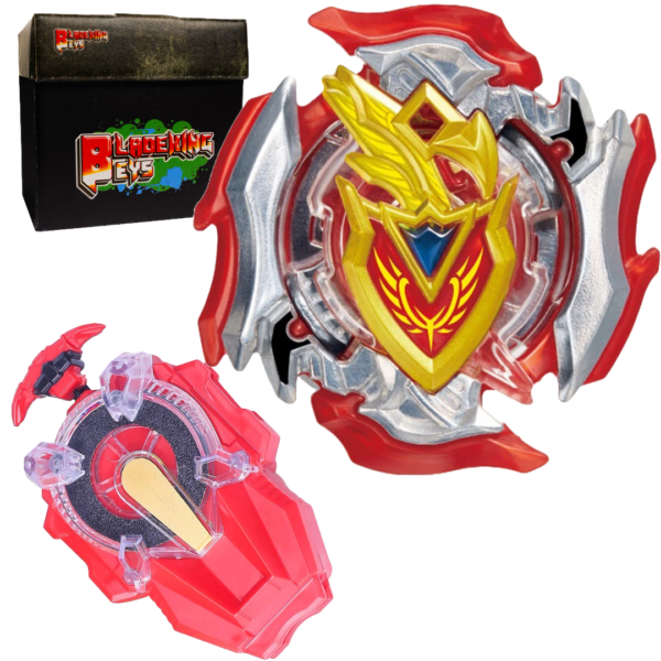 BLADEKING BEYS sparking Launcher Kit- B105 ZAchilles 11 Xtend + Sparking Launcher + Toy Storage Box