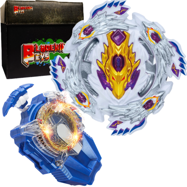 BLADEKING BEYS sparking Launcher Kit- B110 Bloody Longinus 13 Jolt + Sparking Launcher + Toy Storage Box