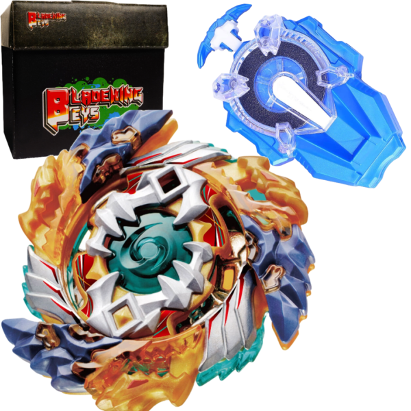 BLADEKING BEYS sparking Launcher Kit- B122 Geistfafnir'.8' Absorb + Sparking Launcher + Toy Storage Box