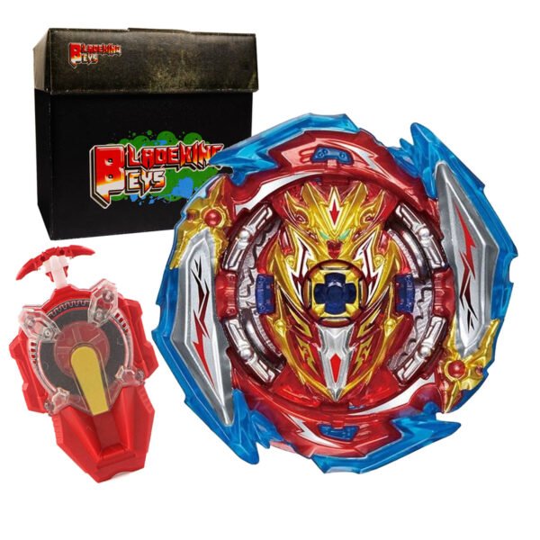 BLADEKING BEYS sparking Launcher Kit- B173-01 InfiniteAchilles Dimension' 1B + Sparking Launcher + Toy Storage Box