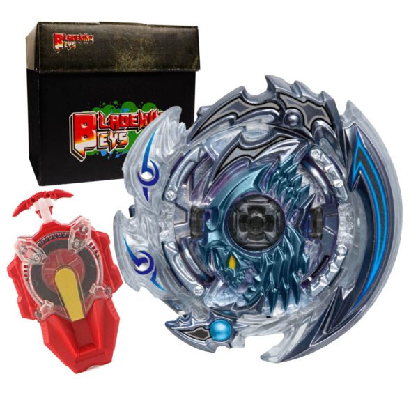 BLADEKING BEYS sparking Launcher Kit- B176 Hollow Deathscyther 12Axe High Accel 4A + Sparking Launcher + Toy Storage Box