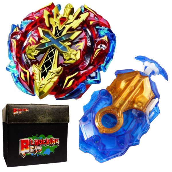 BLADEKING BEYS DB Launcher Kit- B48 Xeno Xcalib'r Magn'm Impact + DB Launcher LR + Toy Storage Box