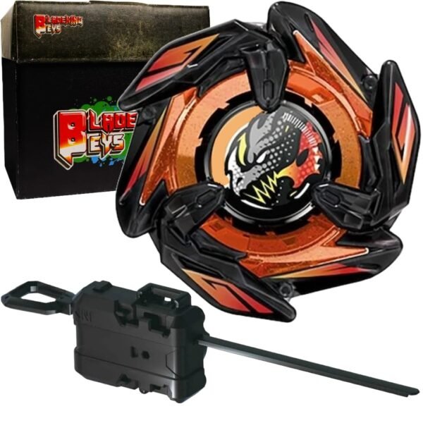 BLADEKING BEYS Launcher Kit- bx- black 00-20 Dran Dagger 4-60R + Winder Launcher + Toy Storage Box