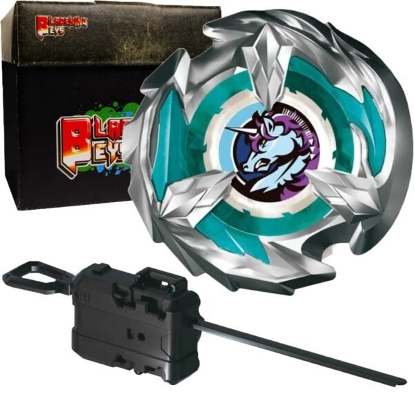 BLADEKING BEYS Launcher Kit- BX-26 Unicorn Sting 5-60GP + Winder Launcher + Toy Storage Box