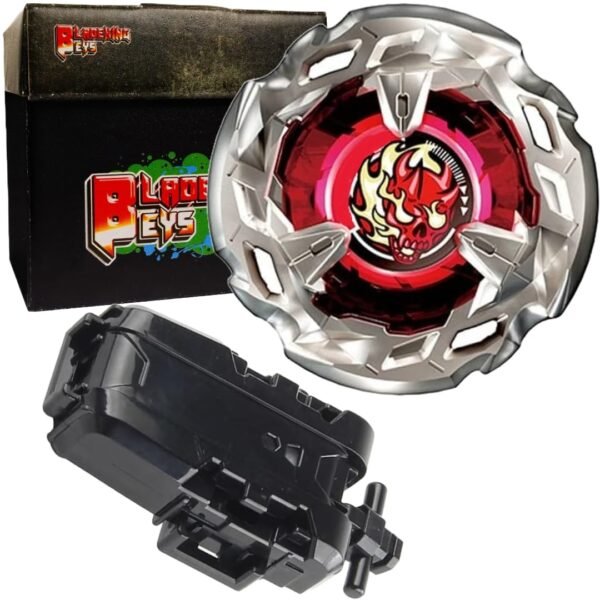 BLADEKING BEYS String Launcher Set- bx-02 Hells Scythee 4-60T + String Launcher + Toy Storage Box