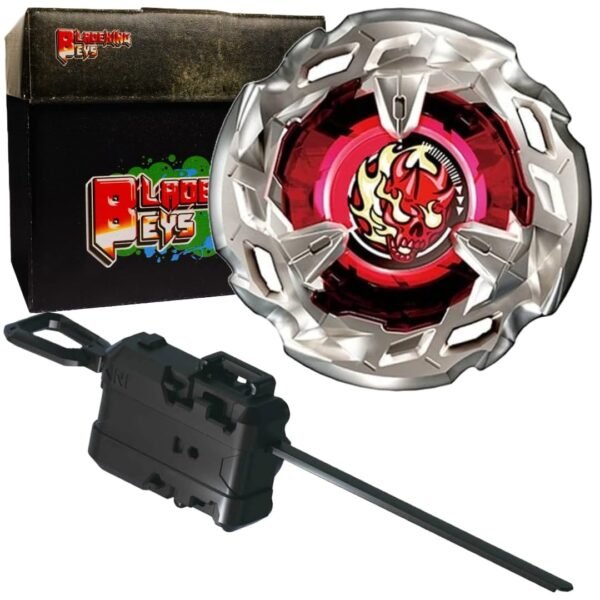 BLADEKING BEYS Launcher Kit- bx-02 Hells Scythee 4-60T + Winder Launcher + Toy Storage Box