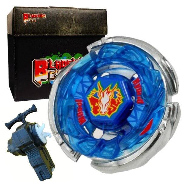 "BLADEKING BEYS BB28 Stom' Pegasis 105RF  + string launcher LR  + Toy storage Box"