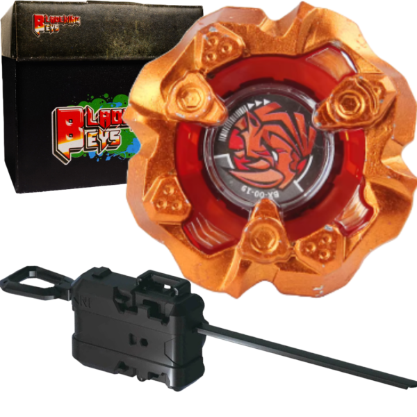 BLADEKING BEYS Launcher Kit- BX-red 00-19 Rhino Horn 3-80S + Winder Launcher + Toy Storage Box