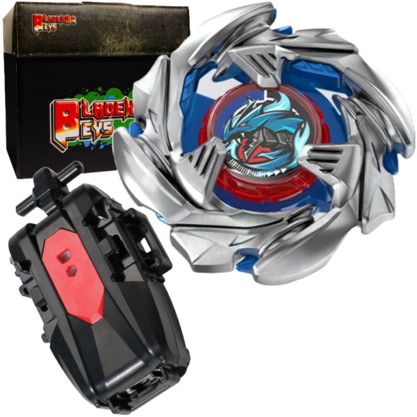 BLADEKING BEYS String Launcher Set- BX-34 CobaltDragoon 2-60C + String Launcher + Toy Storage Box(Left)