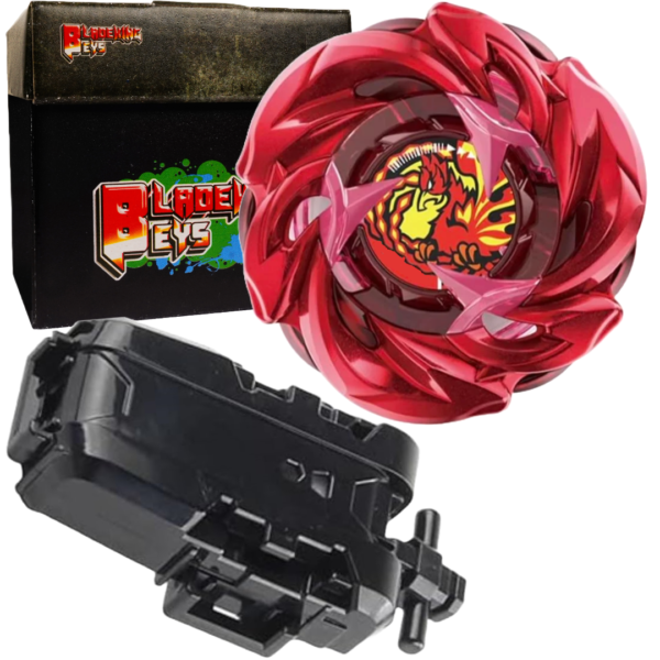 BLADEKING BEYS String Launcher Set- UX-07 PhoenixRudder 9-70G + String Launcher + Toy Storage Box
