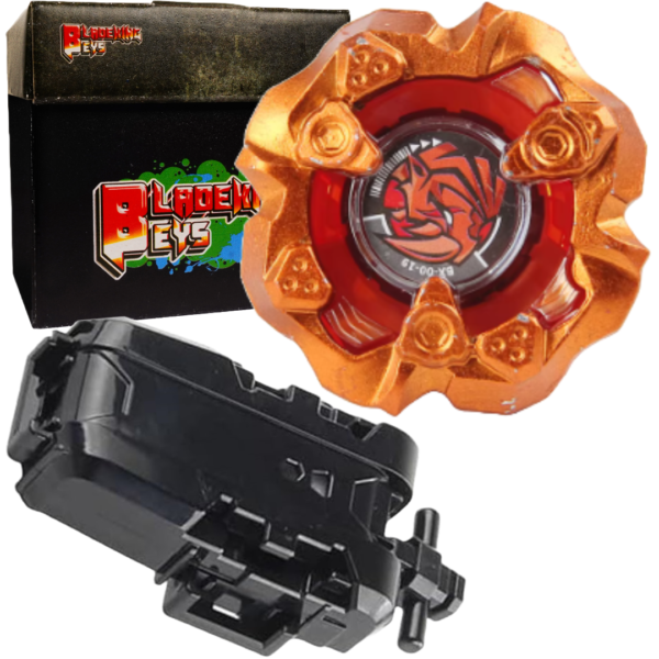 BLADEKING BEYS String Launcher Set- BX-red 00-19 Rhino Horn 3-80S + String Launcher + Toy Storage Box