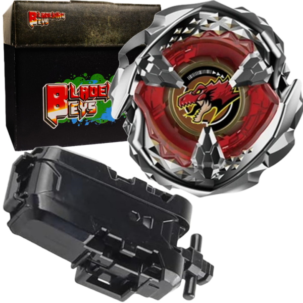 BLADEKING BEYS String Launcher Set- BX-31 TyrannoBeat 4-70Q + String Launcher + Toy Storage Box