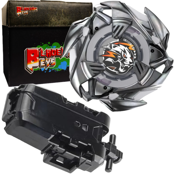 BLADEKING BEYS String Launcher Set- BX-33 WeissTiger 3-60U + String Launcher + Toy Storage Box