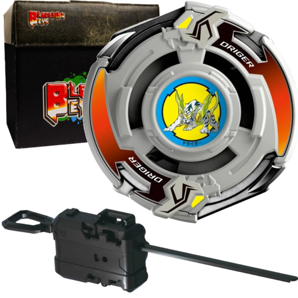 BLADEKING BEYS Launcher Kit- bx-P-GN 00-grey DrigerSla'sh 4-80P + Winder Launcher + Toy Storage Box
