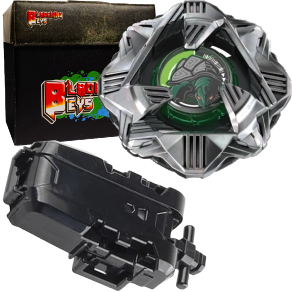 BLADEKING BEYS String Launcher Set- BX-35 Black Shell 4-60D + String Launcher + Toy Storage Box