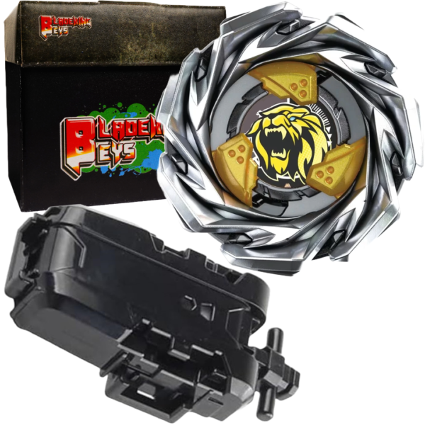 BLADEKING BEYS String Launcher Set- UX-06 LeonCrest 7-60GN + String Launcher + Toy Storage Box