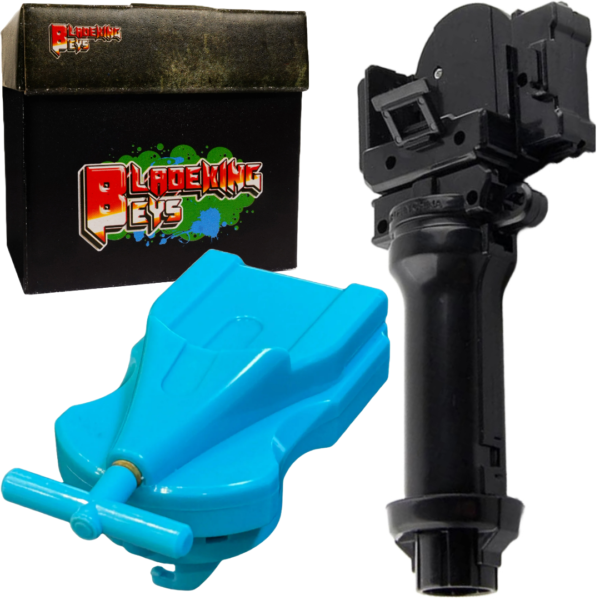 BLADEKING BEYS 1way String Launcher (Right) + Metal Fusion Grip + Toy Storage Box