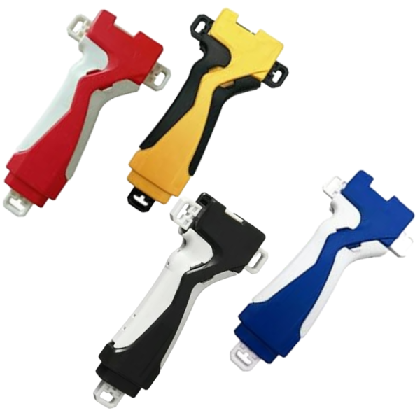 BLADEKING BEYS Launcher Grip Suitable for All Type of Ripcord/String Launcher(4QTY) (Multicolor)