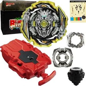 BLADEKING BEYS String Launcher Set- B173-02 Infinite Achiless 7 Loop 1D + 1 Way String Launcher + Toy Storage Box