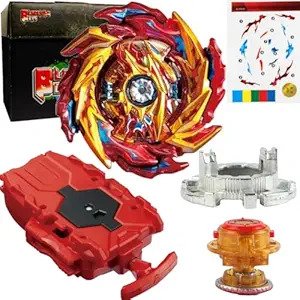 BLADEKING BEYS String Launcher Set- B174-01 Hyperion Burn Cho Xceed + 1 Way String Launcher + Toy Storage Box