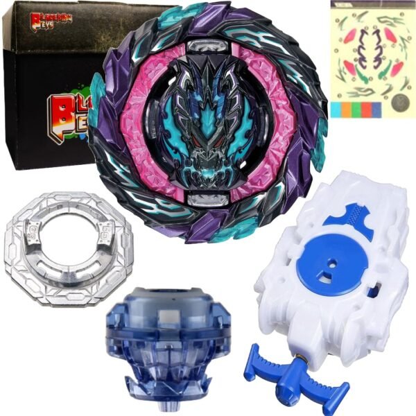 BLADEKING BEYS String Launcher Set- B186 Roar Bahamut' Giga' Moment-10 + 1 Way String Launcher + Toy Storage Box