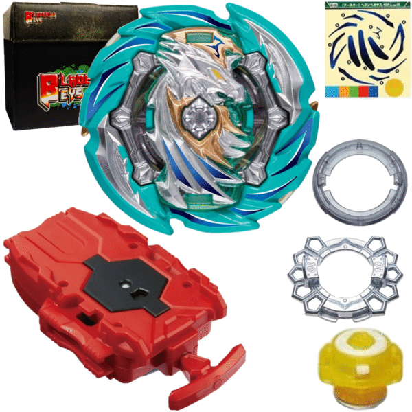 BLADEKING BEYS String Launcher Set- B148 Heaven Pegasus + 1 Way String Launcher + Toy Storage Box