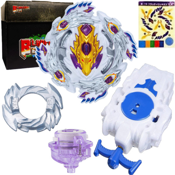 BLADEKING BEYS String Launcher Set- B110 Bloody Longinus 13 Jolt + 1 Way String Launcher + Toy Storage Box