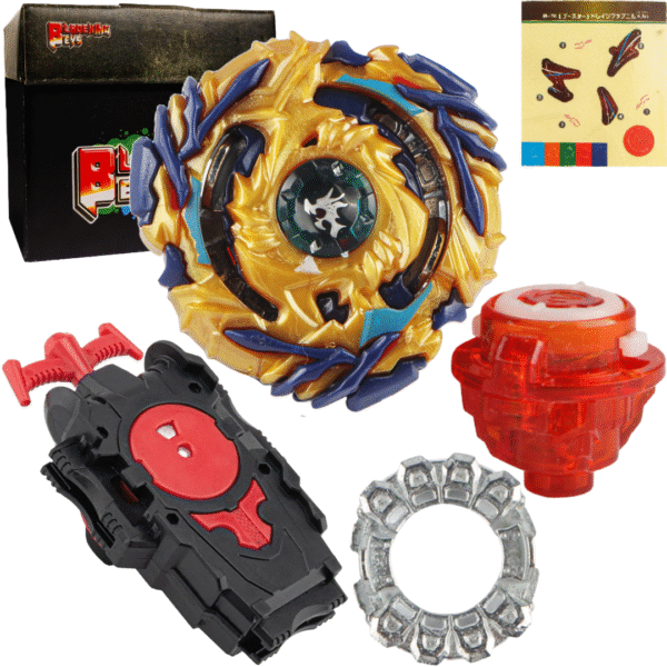 BLADEKING BEYS String Launcher Set- B79 Drain Faf.8 Nothing + 1 Way String Launcher + Toy Storage Box