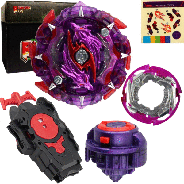 BLADEKING BEYS String Launcher Set- B151 Tact Longinus 12Ex Tr' Sou + 1 Way String Launcher + Toy Storage Box