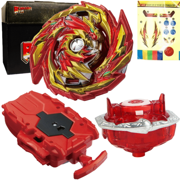 BLADEKING BEYS String Launcher Set- B155 Master Diabolos Generate + 1 Way String Launcher + Toy Storage Box