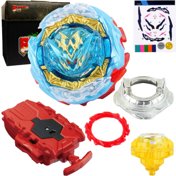 BLADEKING BEYS String Launcher Set- B188-02 Cyclone Belial + 1 Way String Launcher + Toy Storage Box