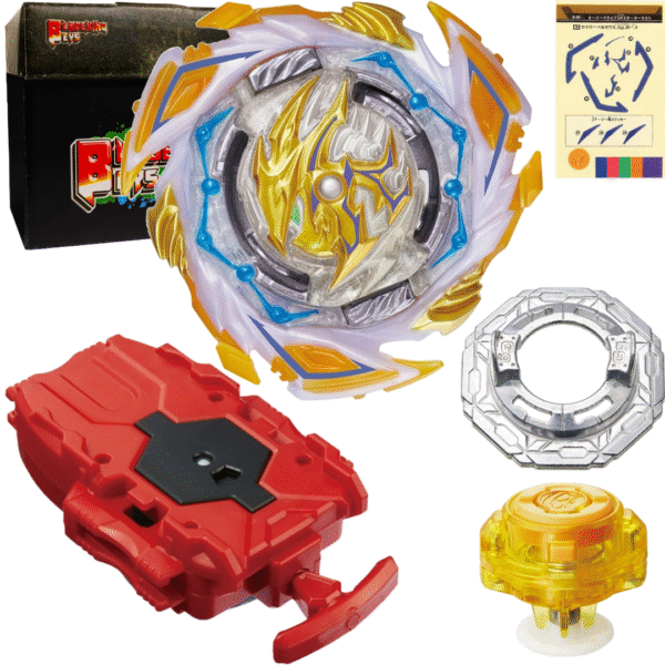 BLADEKING BEYS String Launcher Set- B191-03 Savior Perseus Nexus Survive'-3 + 1 Way String Launcher + Toy Storage Box