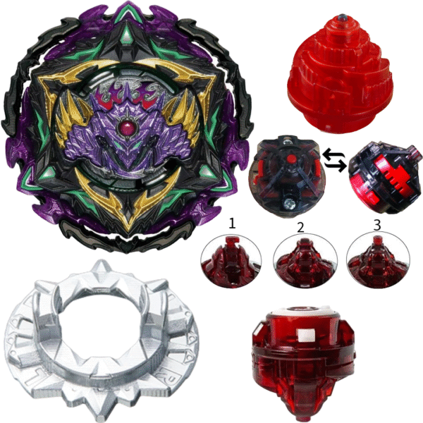 BLADEKING BEYS B175 Lucifer The End Kou + 3 performance Tips + Toy Storage Box