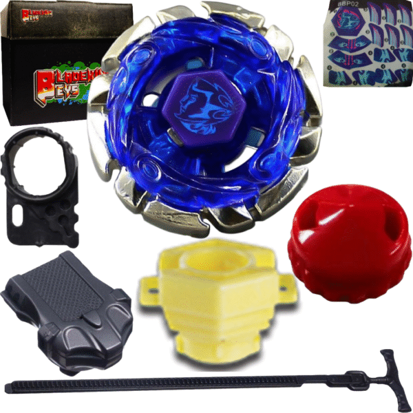 BLADEKING BEYS BB 00-145  Dark' Poseidon 145WD  + pull rule type launcher + Toy storage Box