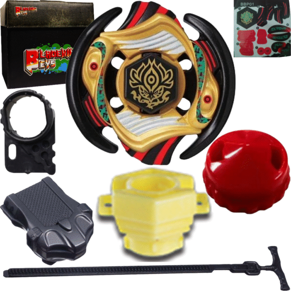 BLADEKING BEYS BB P01 Vulcan' Horuseus 145D + pull rule type launcher + Toy storage Box