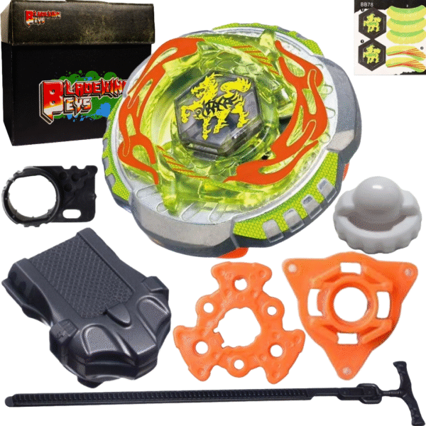 BLADEKING BEYS BB78 Rock Zurafa R145WB + pull rule type launcher + Toy storage Box