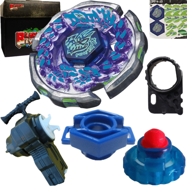 BLADEKING BEYS BB 91 Ray' Gil' 100RSF + string launcher LR  + Toy storage Box