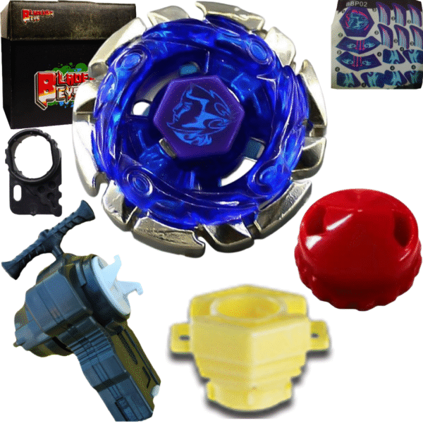 BLADEKING BEYS BB 00-145  Dark' Poseidon 145WD  + string launcher LR  + Toy storage Box