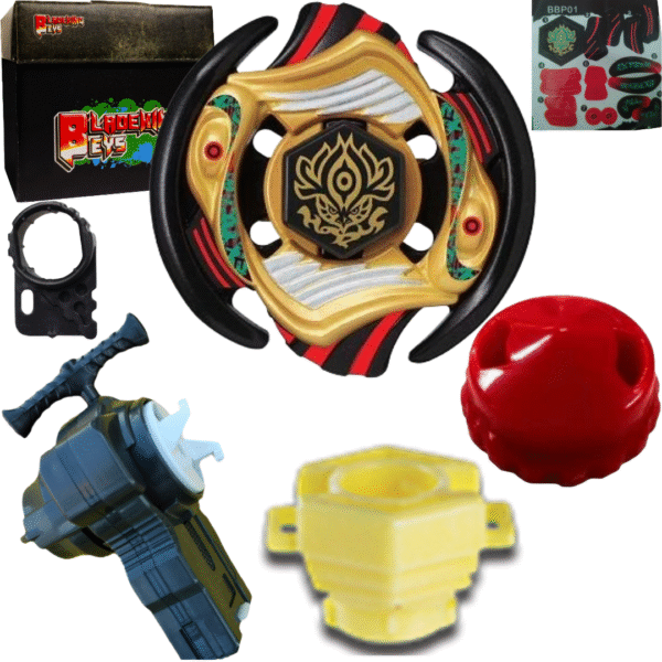 BLADEKING BEYS BB P01 Vulcan' Horuseus 145D + string launcher LR  + Toy storage Box