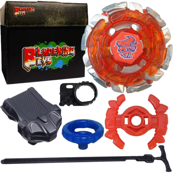 BLADEKING BEYS BB40 Dark' Bull' H145SD + pull rule type launcher + Toy storage Box