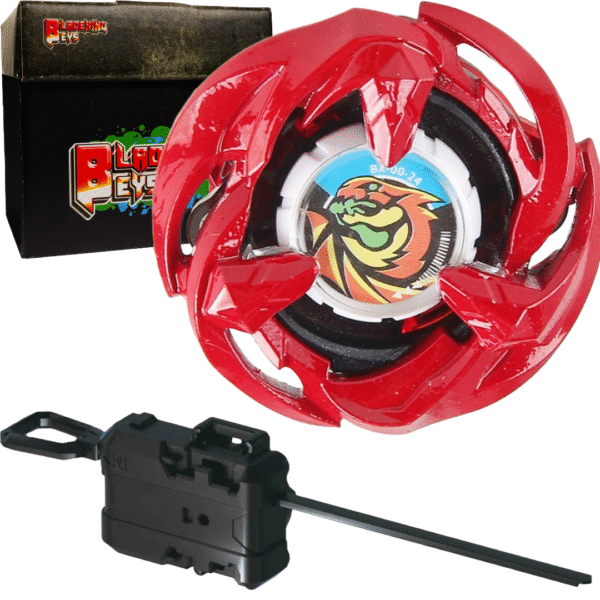 BLADEKING BEYS Launcher Kit- BX-red 00-24 Wyvern-Gale 5-80GB + Winder Launcher + Toy Storage Box