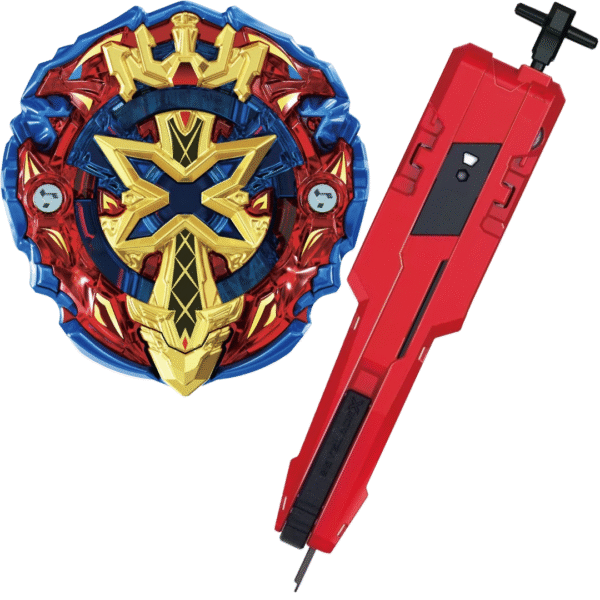 BLADEKING BEYS Launcher Kit- BX-00-Xenoo XenooXcaliburr' 3-60GF + Winder Launcher + Toy Storage Box