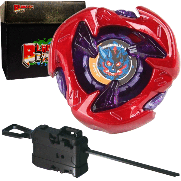 BLADEKING BEYS Launcher Kit- UX-red 00-02 Hells Hammer 3-70H + Winder Launcher + Toy Storage Box