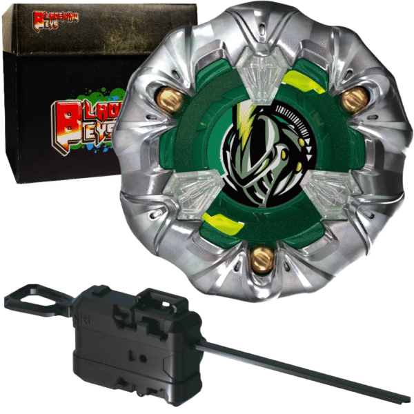 BLADEKING BEYS Launcher Kit- UX-10 KnighttMail 3-85BS + Winder Launcher + Toy Storage Box