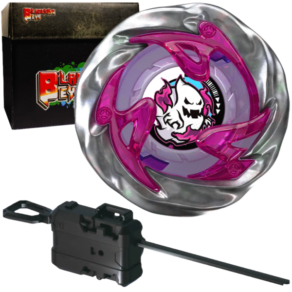 BLADEKING BEYS Launcher Kit- UX-12 GhosttCircle' 0-80GB + Winder Launcher + Toy Storage Box