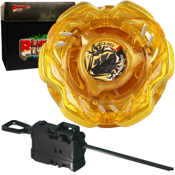 BLADEKING BEYS Launcher Kit- CX-gold-003 PerseusDark' B6-80W + Winder Launcher + Toy Storage Box