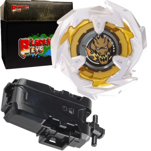 BLADEKING BEYS String Launcher Set- bx-white 00-01  Dran Sword 3-60F  + String Launcher + Toy Storage Box