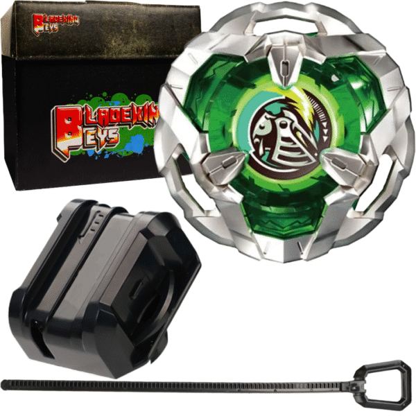 BLADEKING BEYS Launcher Kit- bx-04 Knight' Shield 3-80N + Small Winder Launcher + Toy Storage Box