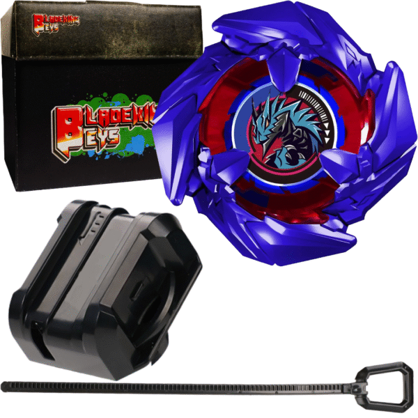 BLADEKING BEYS Launcher Kit- bx-00 Cobalt Drake 4-60F + Small Winder Launcher + Toy Storage Box
