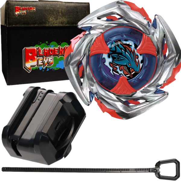 BLADEKING BEYS Launcher Kit- UX-11 ImpacttDrake 9-60LR + Small Winder Launcher + Toy Storage Box